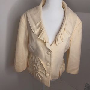 Anthropologie Tabitha wool blend jacket size 10